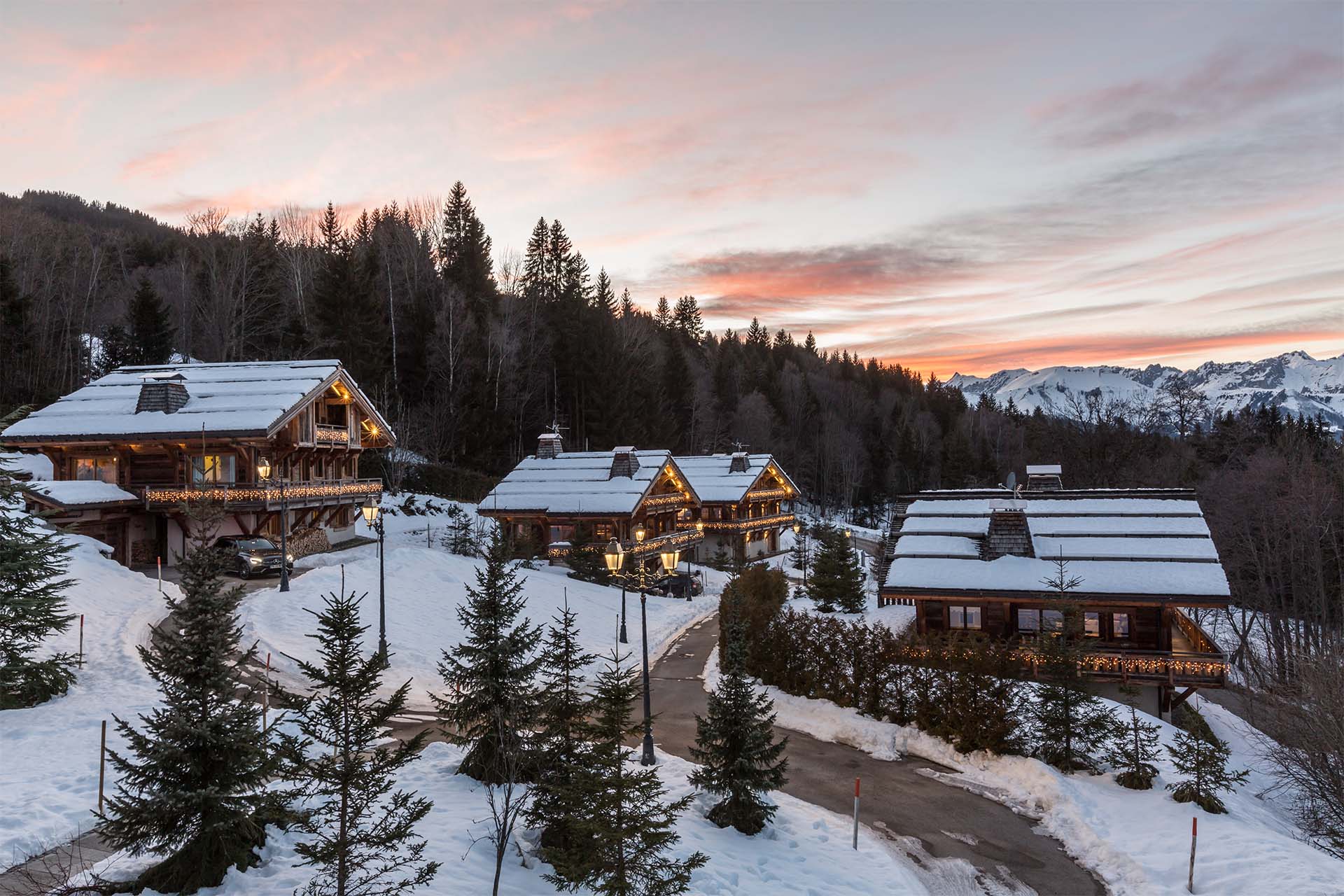 Les chalets - Le hameau du renard blanc